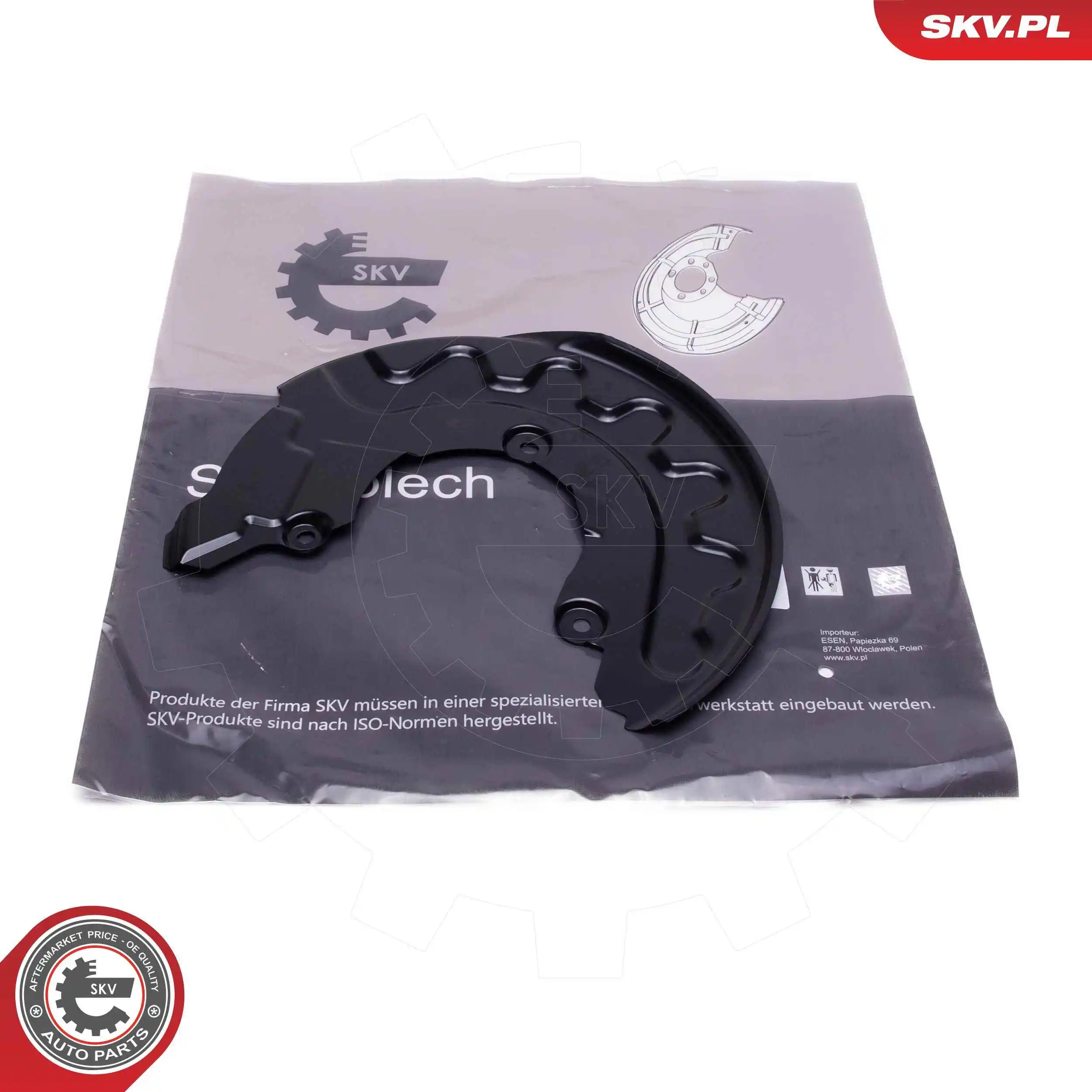 Splash Guard, brake disc
